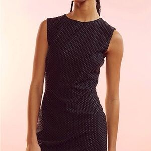 Cynthia Rowley Mesh Studded LBD